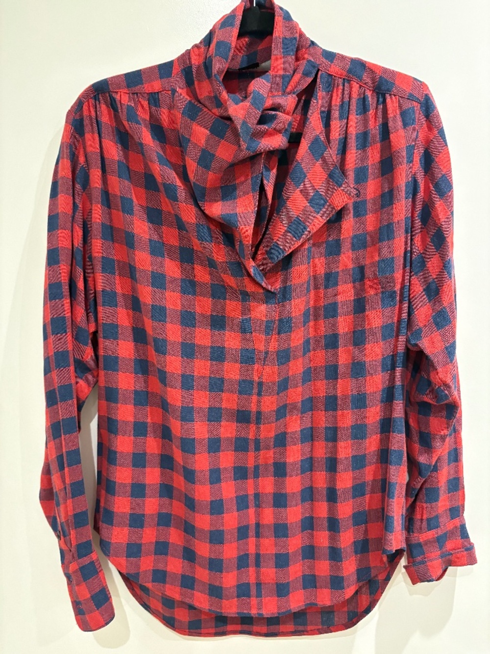 SMYTHE check shirt size small